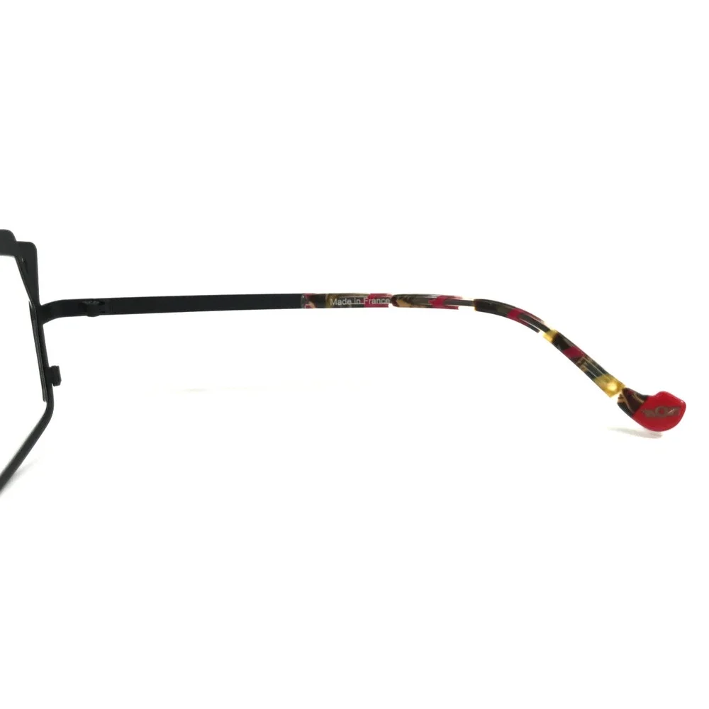 BOZ Eyeglasses Frames OCTO 0082 Matte Black Red Butterfly Full Rim 53-16-140